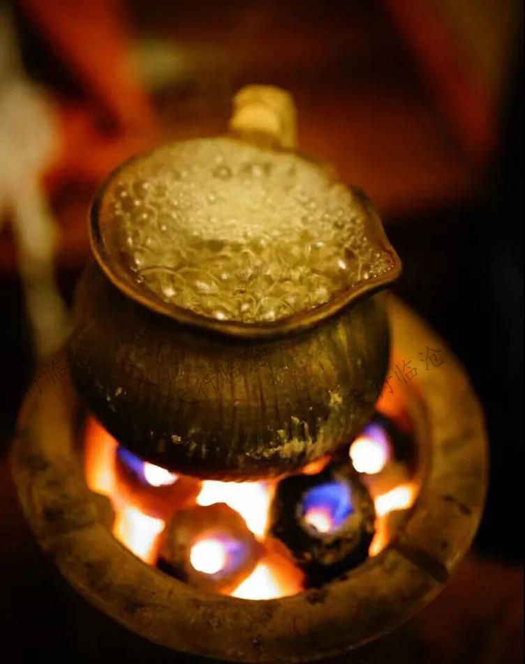 拉祜族烤茶